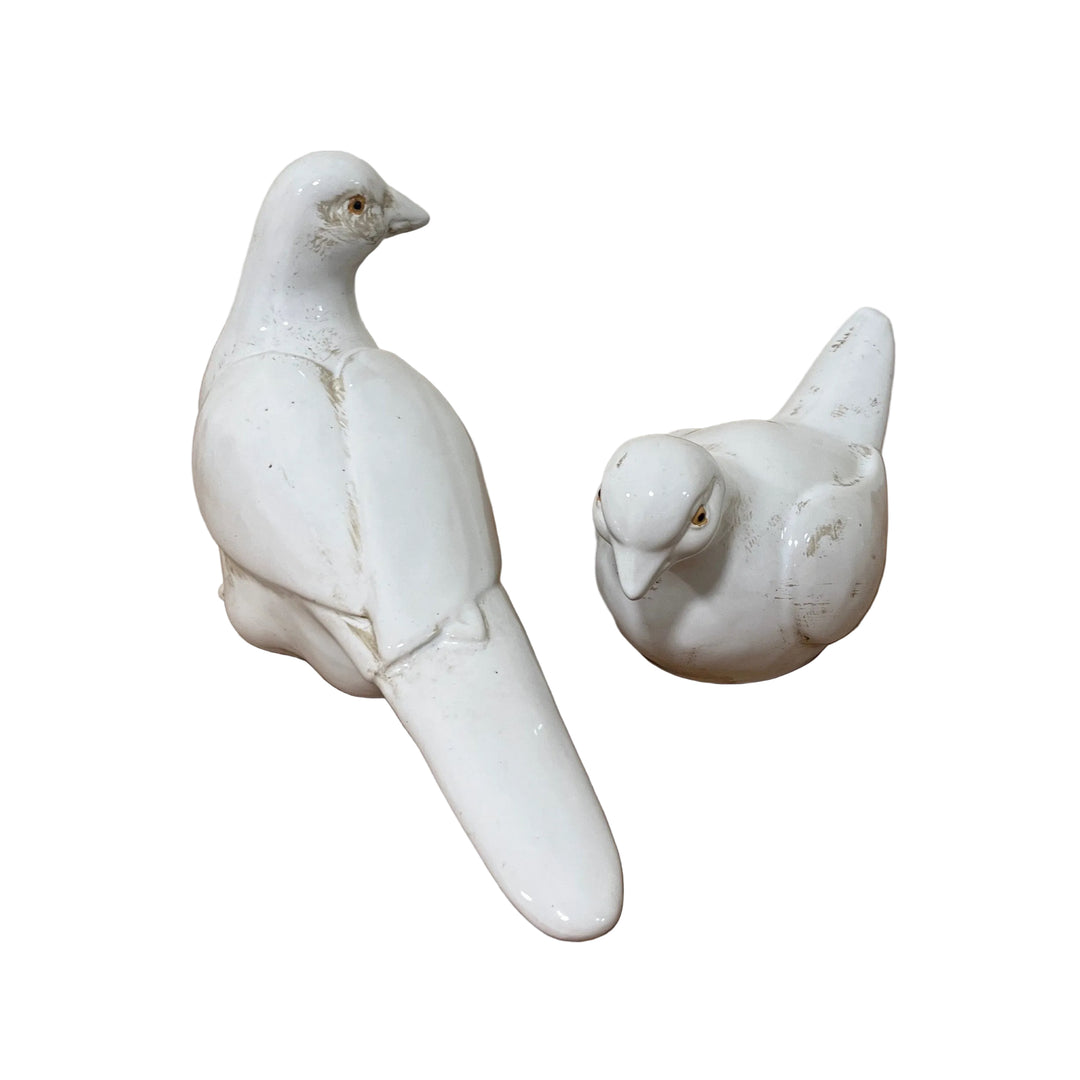 Pair Of Dove Ornaments