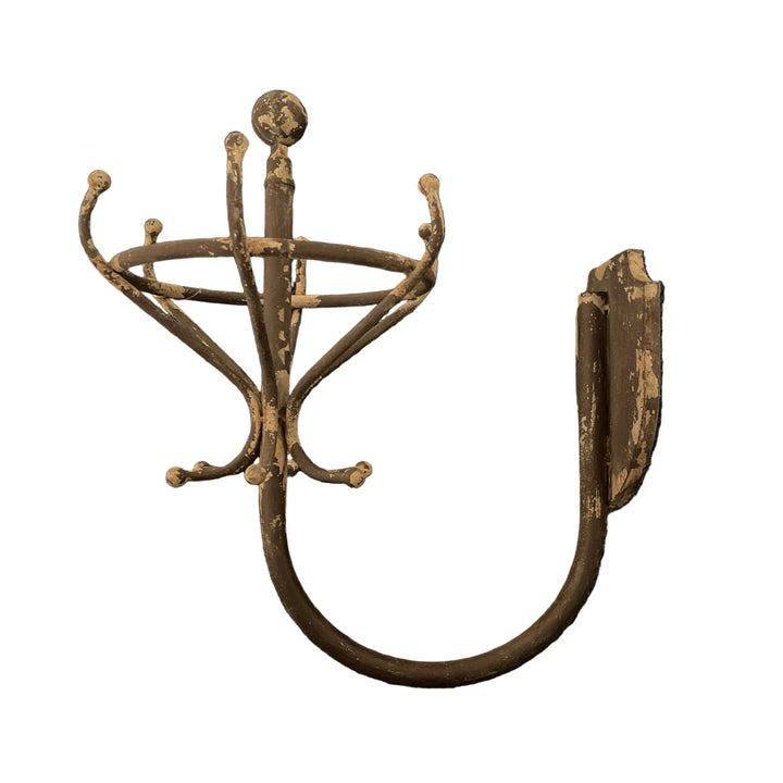 Wall Hanging Rustic Metal Coat Stand