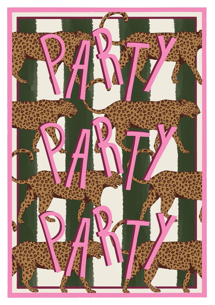 Party Animal Print by Mash Design