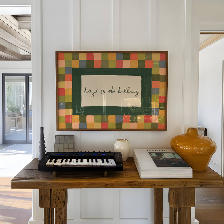 Hugs In The Hallway Print