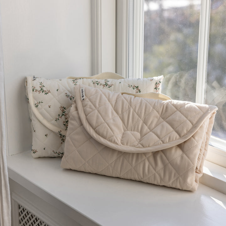 Matelas à langer PUSLE PUR, Jetty Beige par Sebra