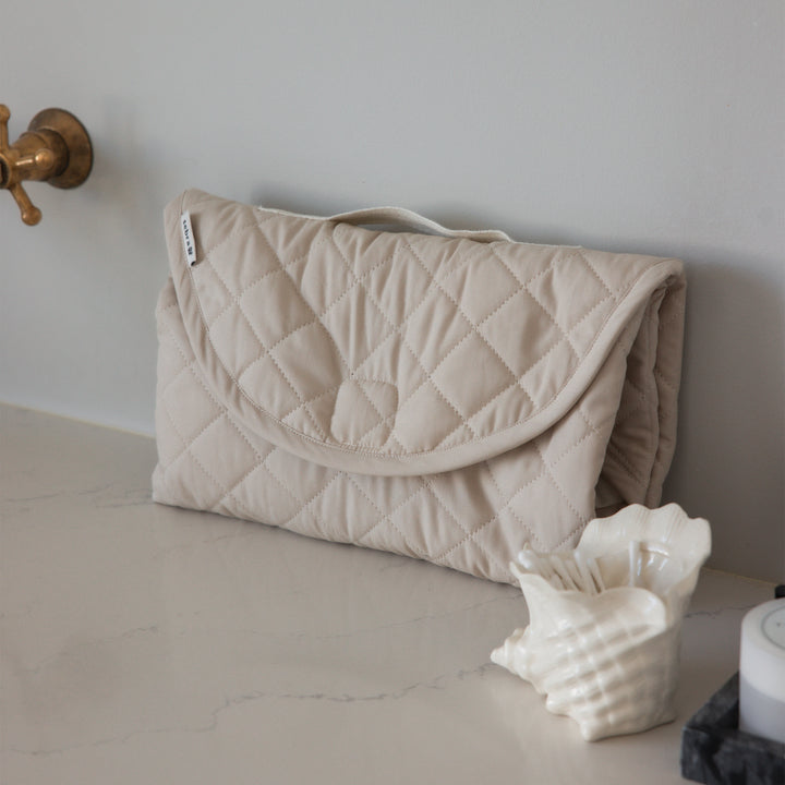 Matelas à langer PUSLE PUR, Jetty Beige par Sebra