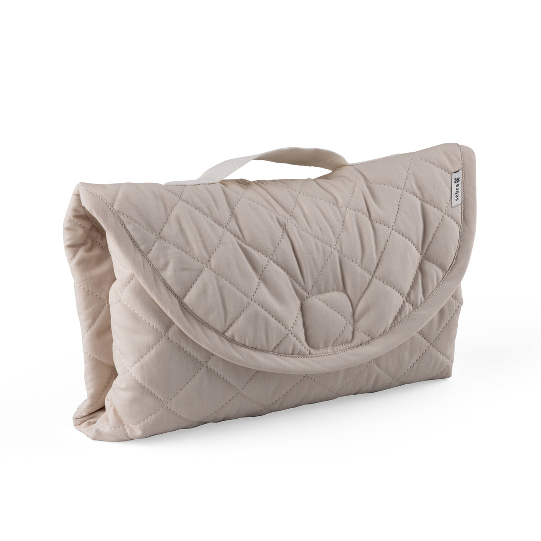 Matelas à langer PUSLE PUR, Jetty Beige par Sebra
