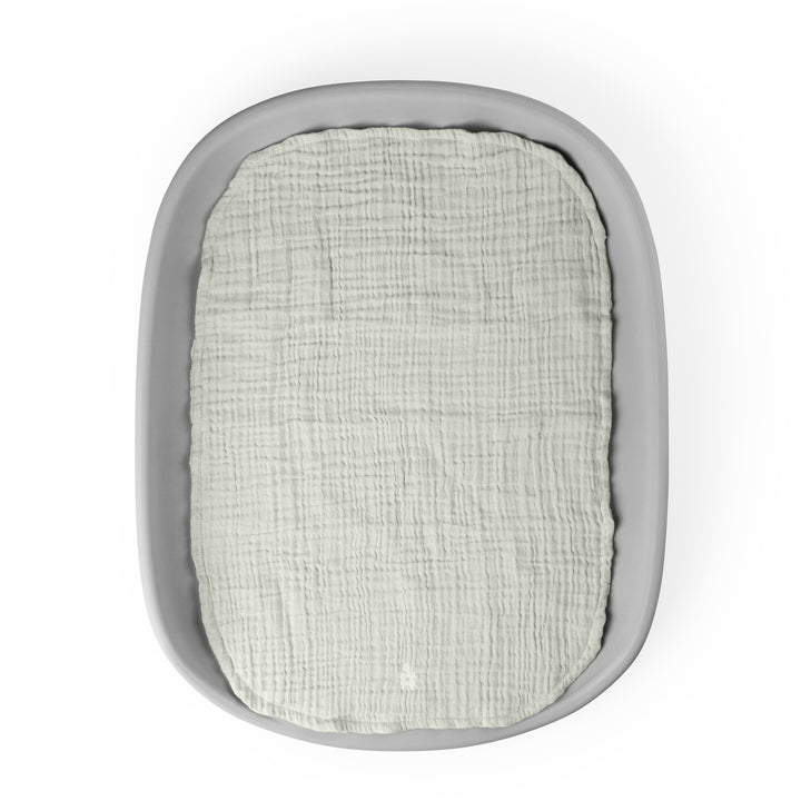 Nursing Towel, 2-pack, Muslin, Green