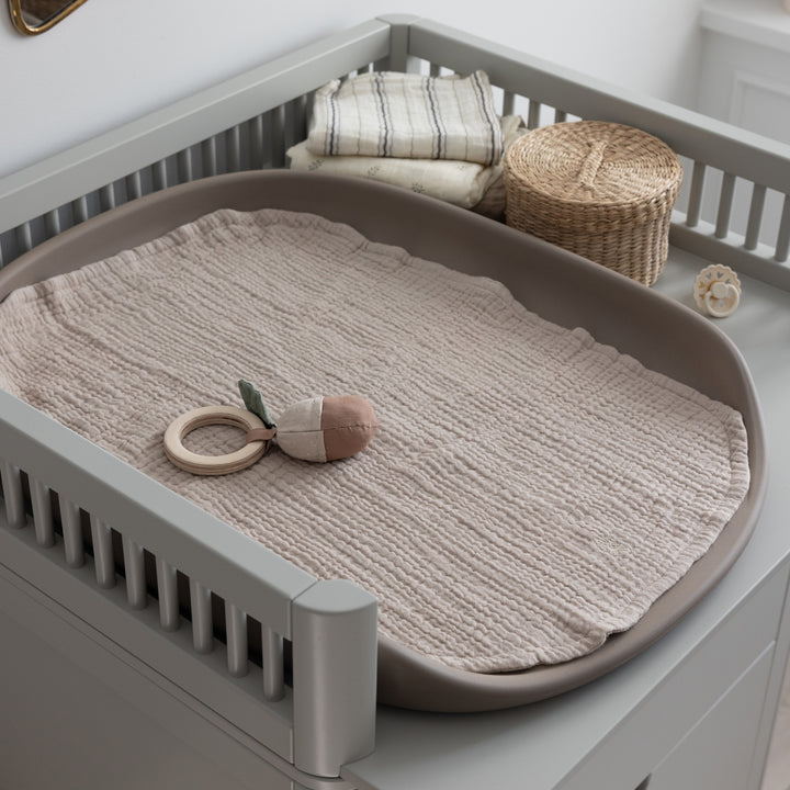 Nursing Towel, 2-pack, Muslin, Beige