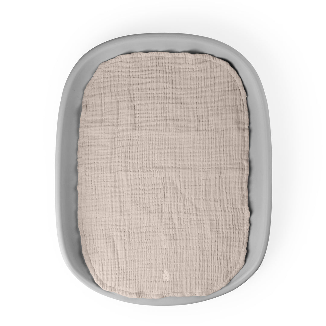 Nursing Towel, 2-pack, Muslin, Beige