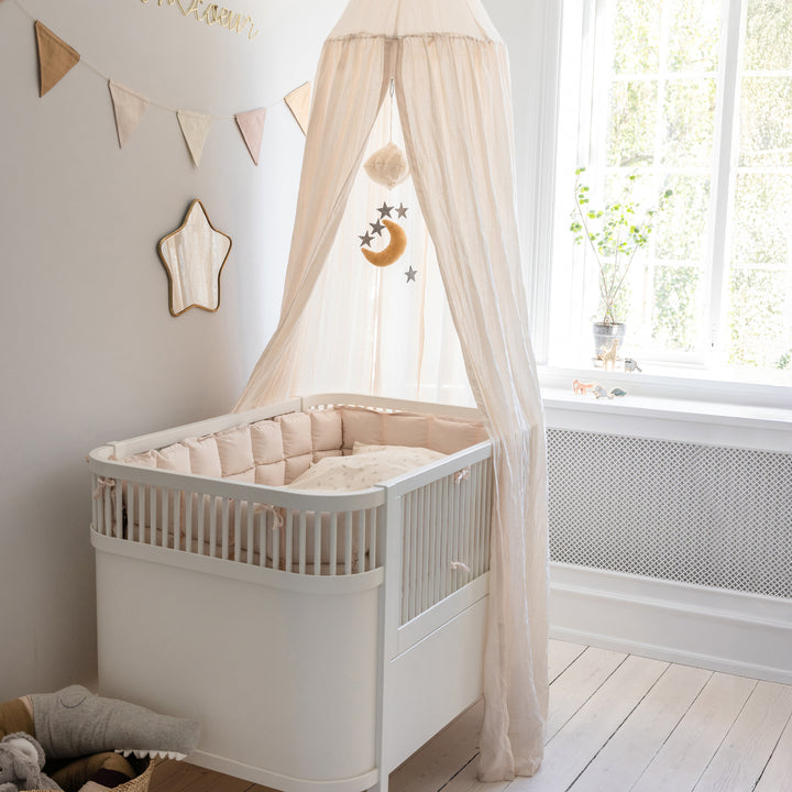 Sebra Dobby Weave Canopy in Birchbark Rose