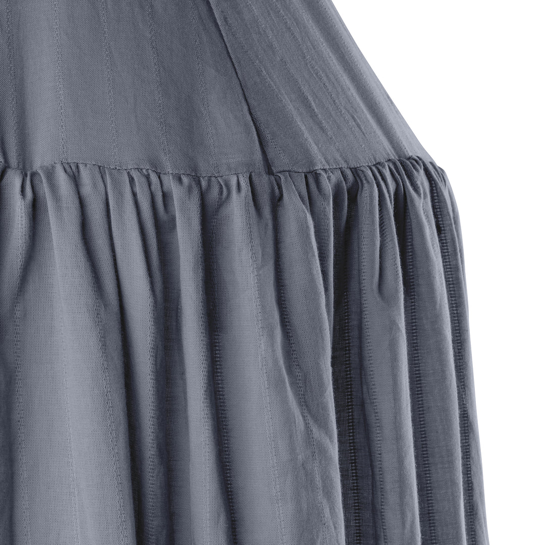 Sebra Dobby Weave Canopy in Forest Lake Blue