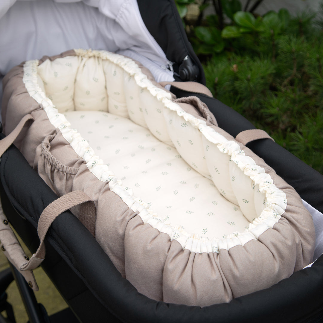 Sebra 3-in-1 Baby Nest , Jetty Beige
