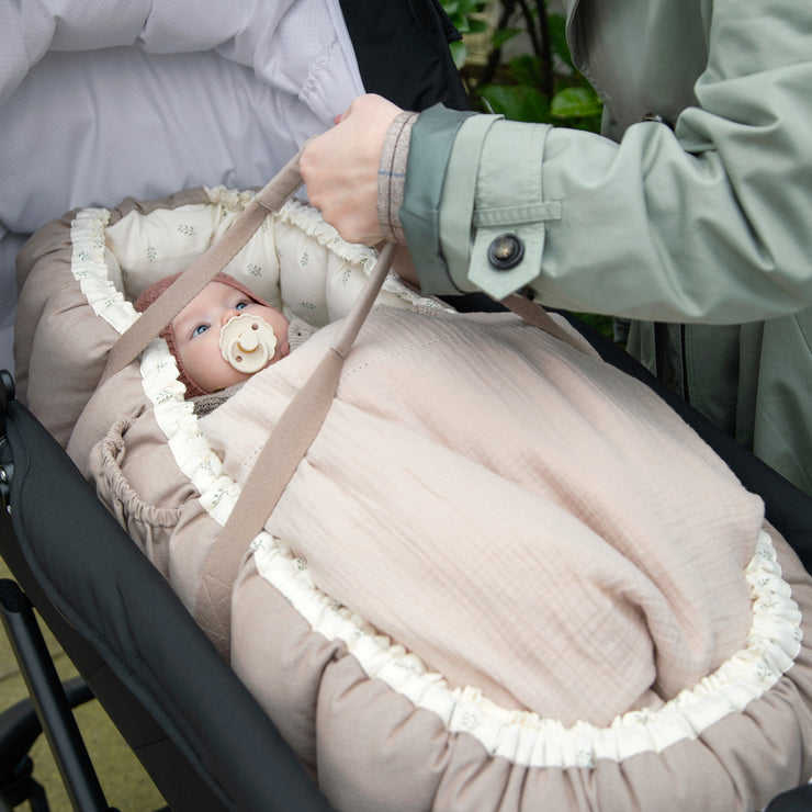 Sebra 3-in-1 Baby Nest , Sophora Leaves