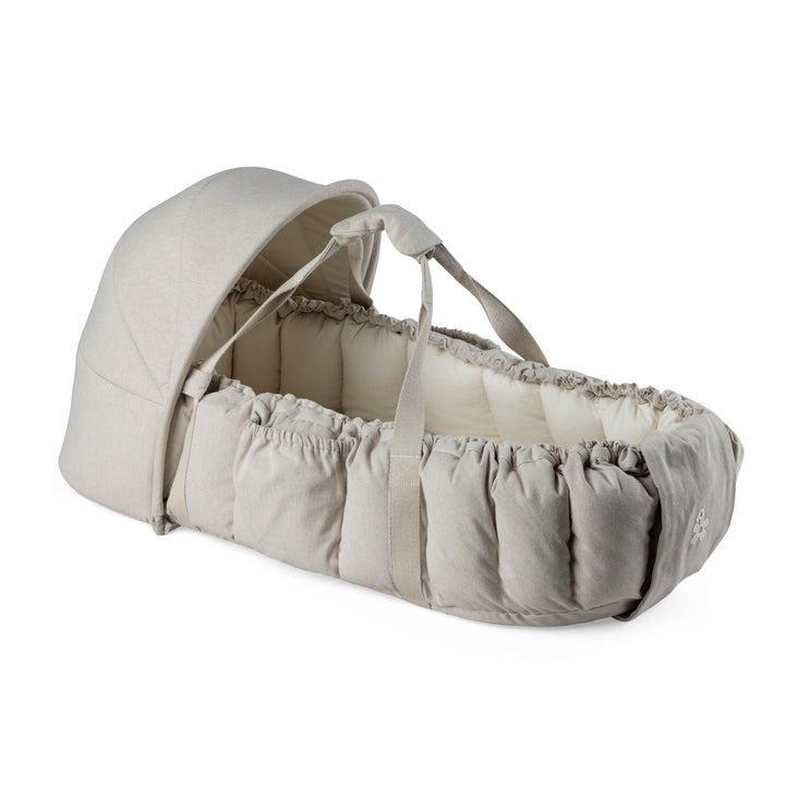 Sebra 3-in-1 Baby Nest & Hood in Morning Beige Melange