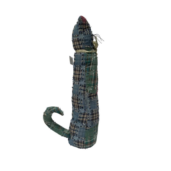 Large Standing Patchwork Cat