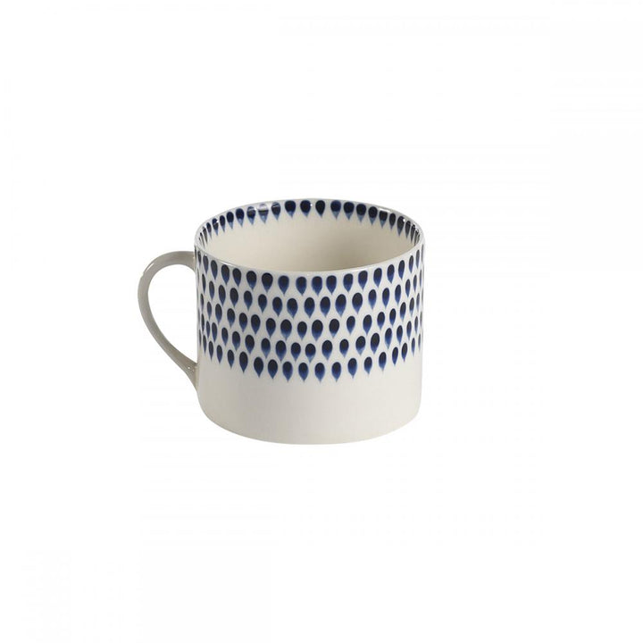 Indigo Drop Mug Large Set of 2