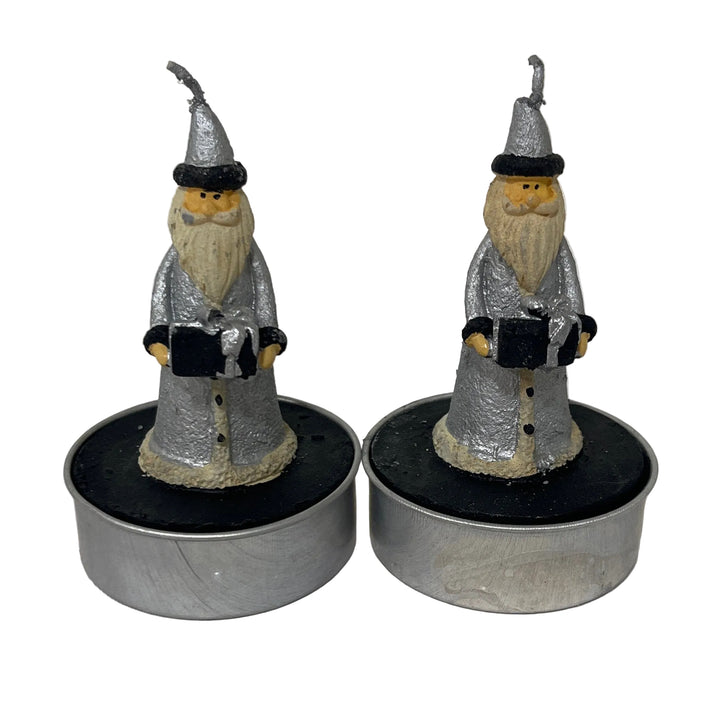Set of Two Santa Tealights
