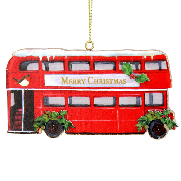 London Bus trætræ dekoration