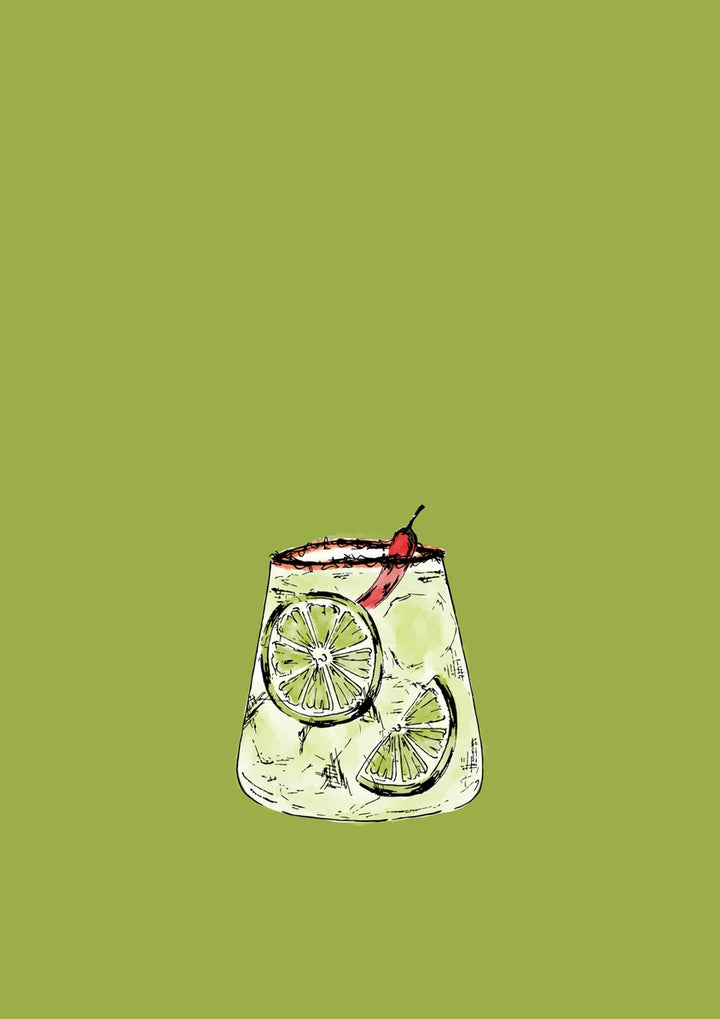 Spicy Margarita Print by Mash Design