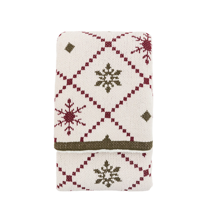 Heritage Fairisle Chenille Knit Throw