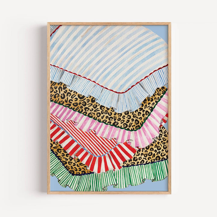 Frilly Pillow Print by Mash Design