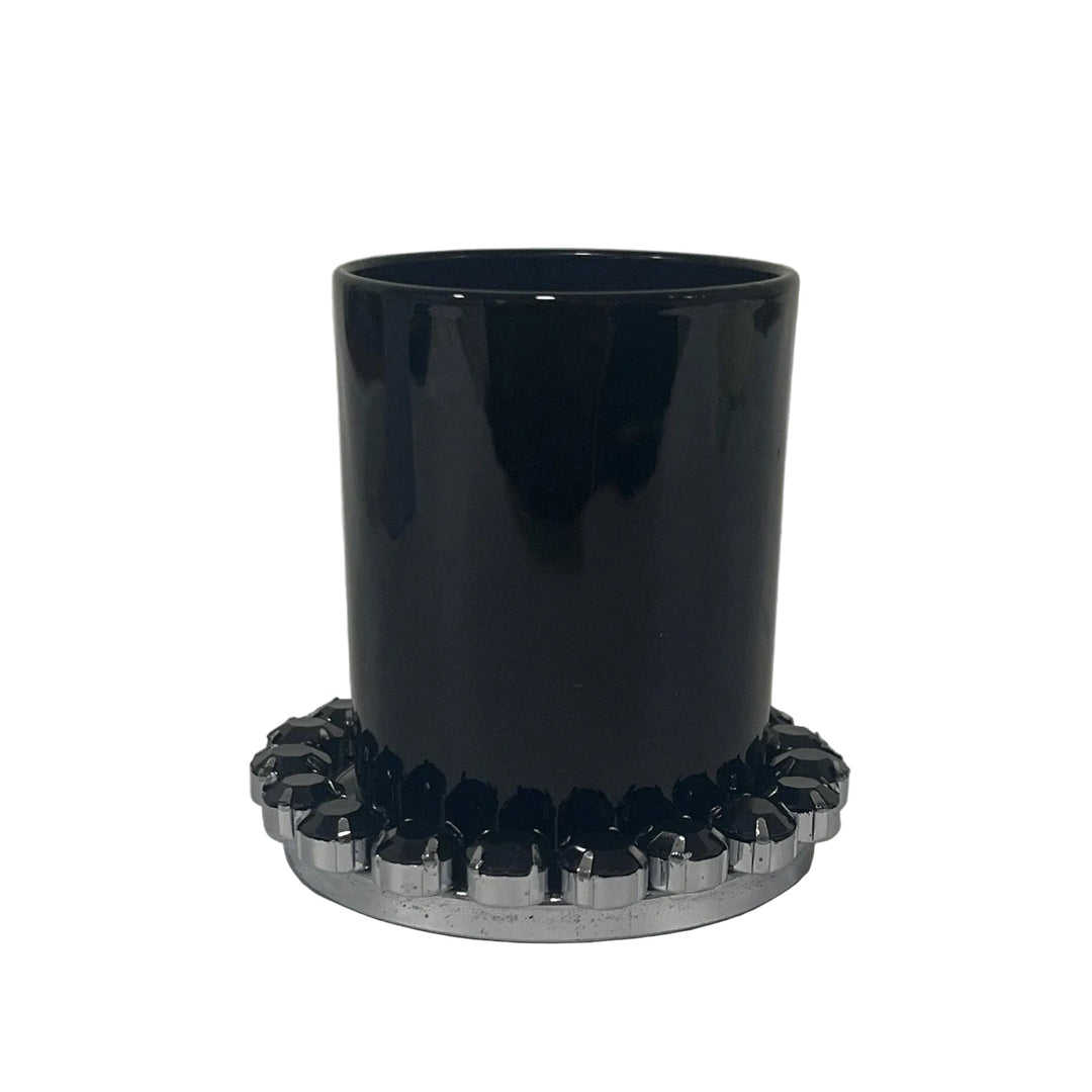 Black Coaster Tea Light Holder