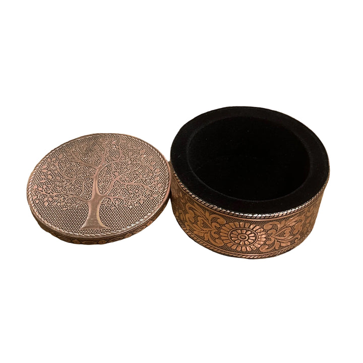 Tree of Life Copper Trinket Box
