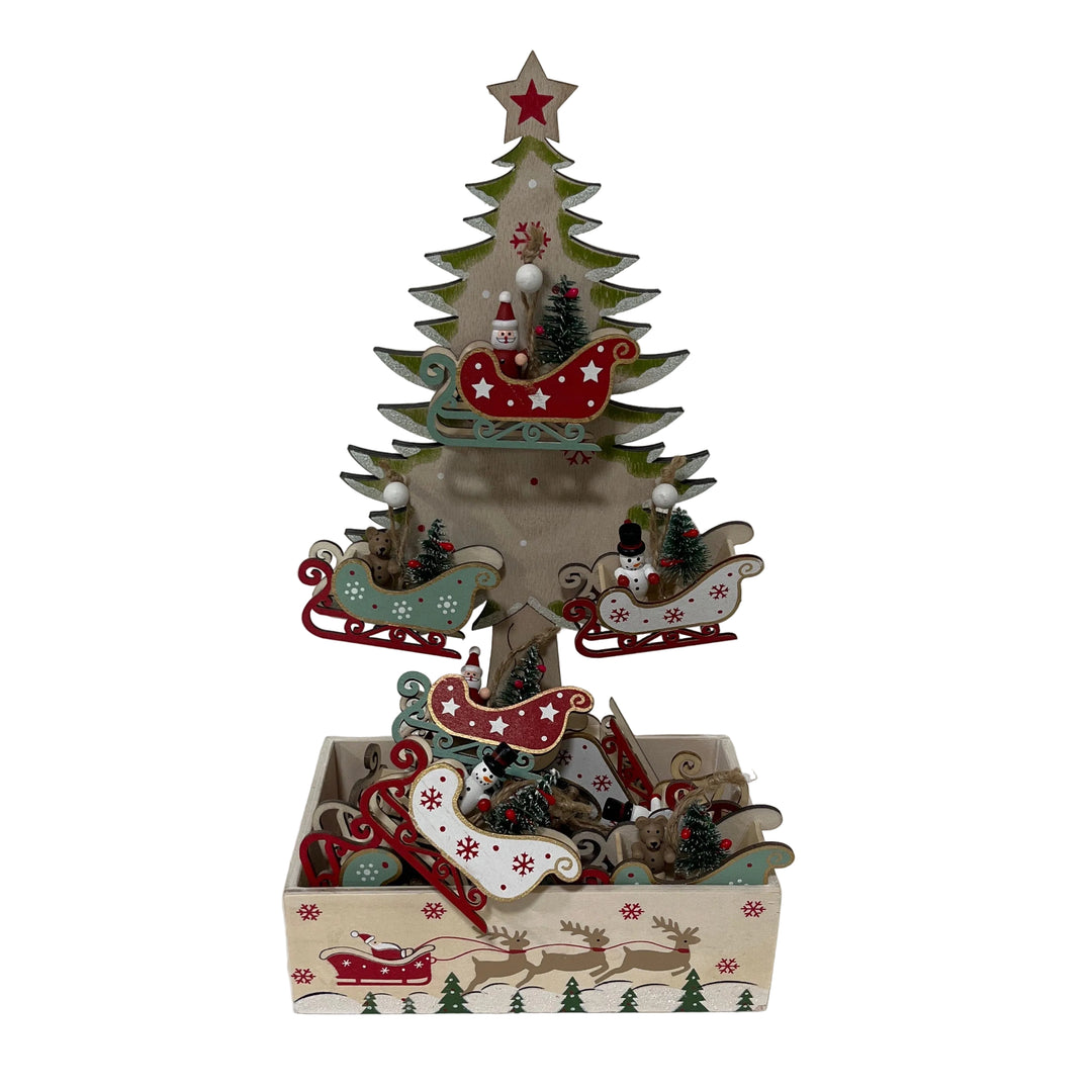 Tree Display & 12 Sledge Hangers