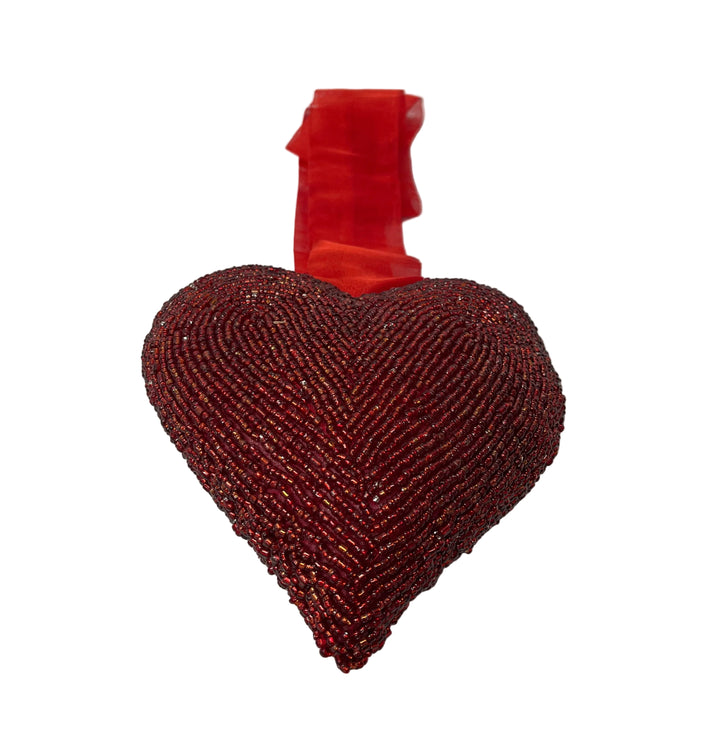 X Large Red Heart Hanging Decor