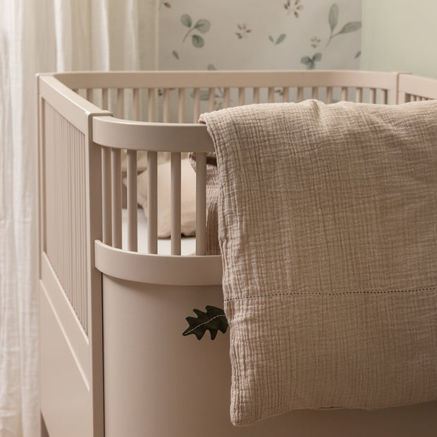 Birchbark Rose Baby & Junior Cot Bed by Sebra