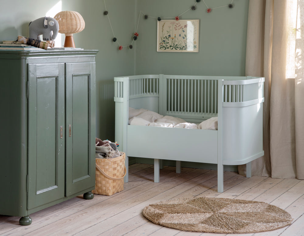 Mist Green Cot Bed 