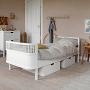 Klassisk Hvid Junior And Grow Bed fra Sebra