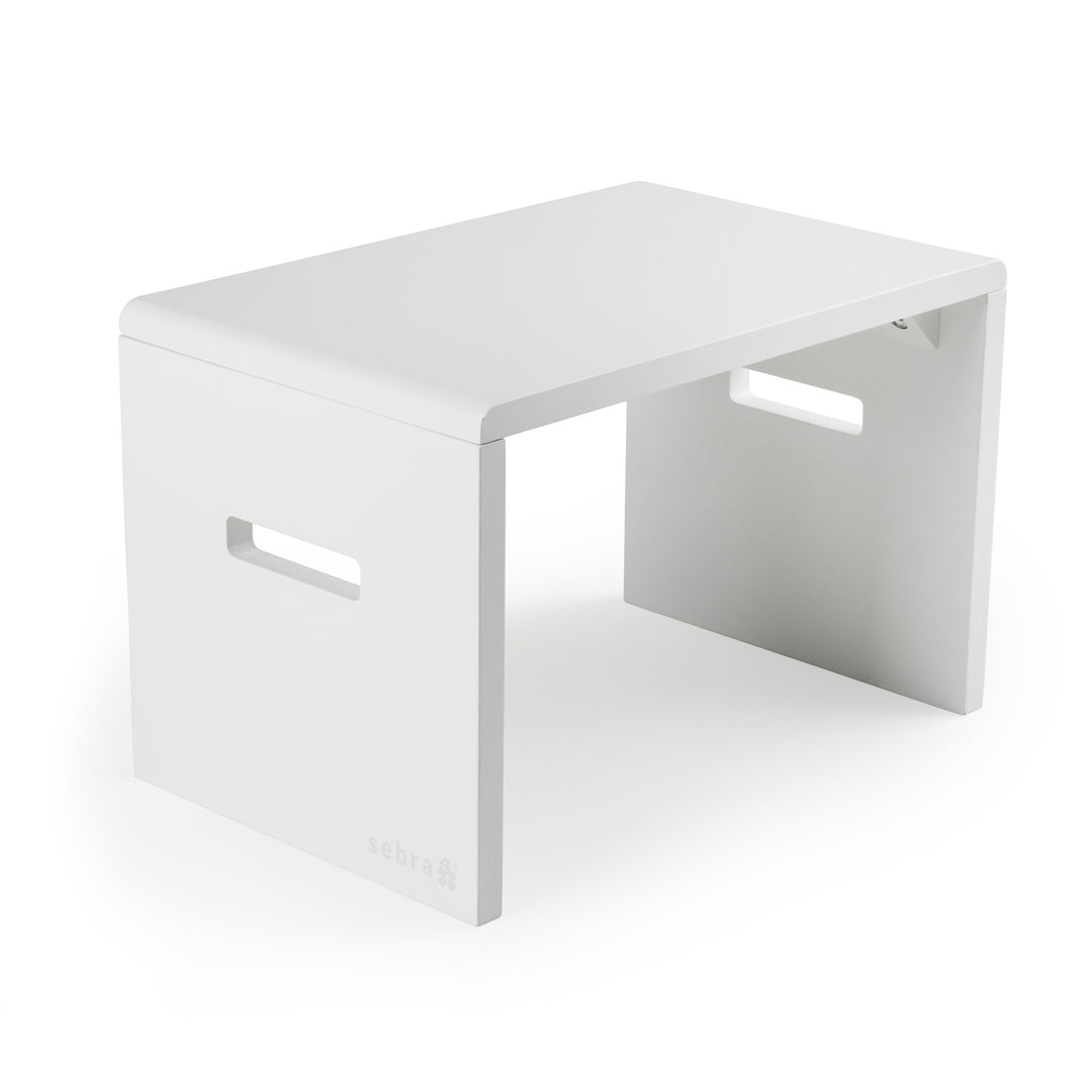 Sebra Step Stool In Classic White