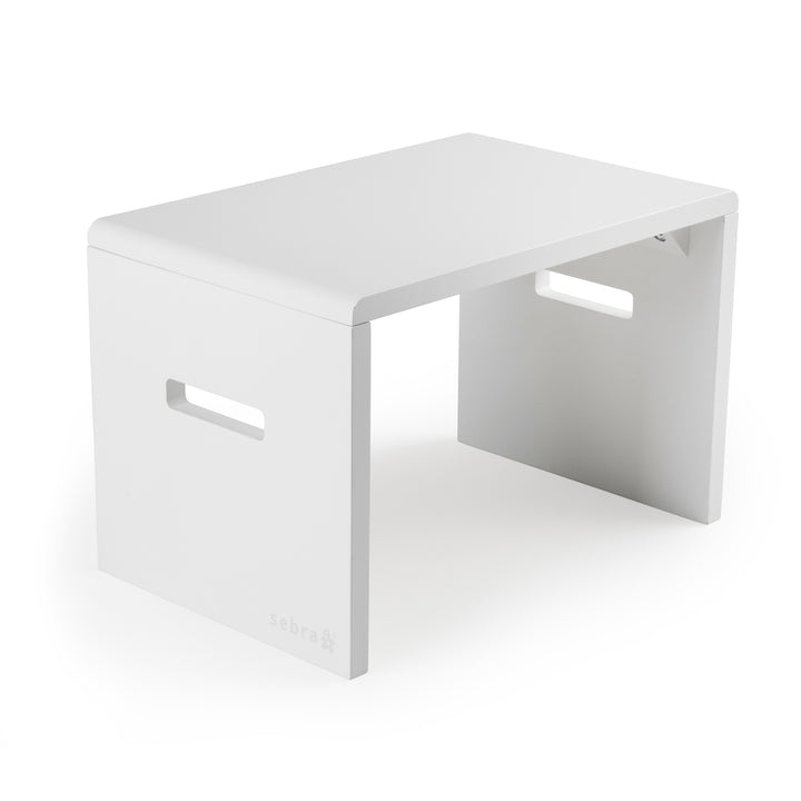 Sebra Step Stool In Classic White