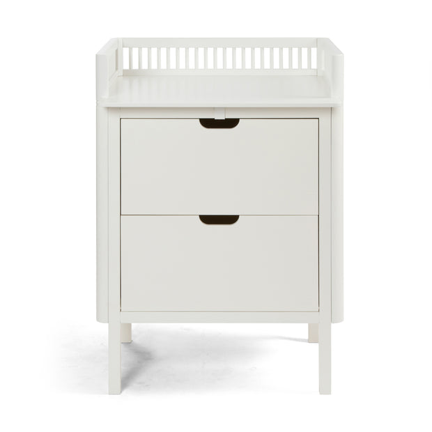 Classic White Beech Wood Changing Unit by Sebra - PRE ORDER