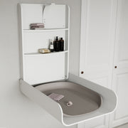 White Wall Mount Changing Table By Sebra PRE-ORDER