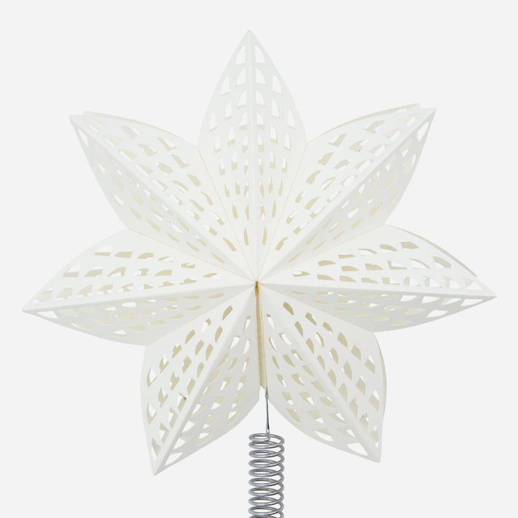 White Star Tree Topper