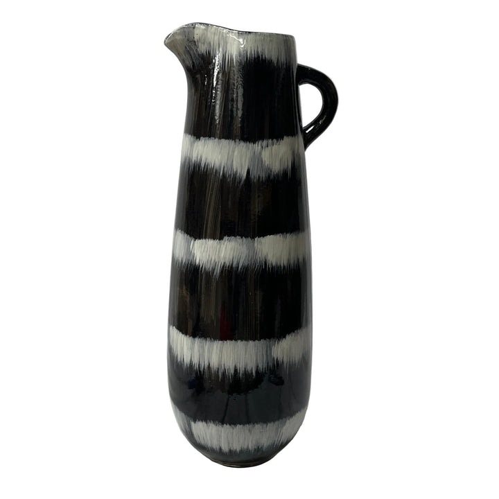 Large Tall Feather Pitcher