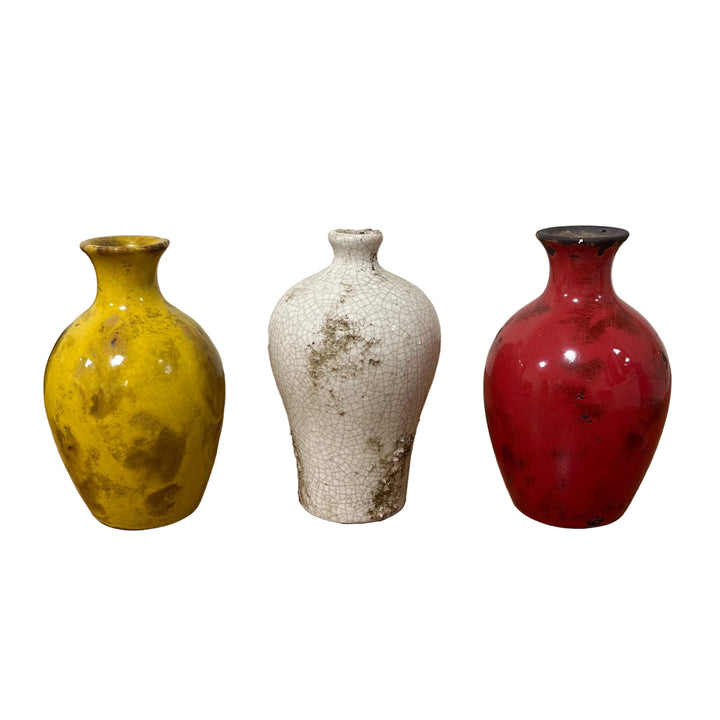 3 X Bud Vase New