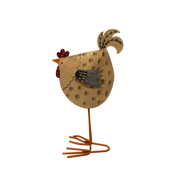 Small Metal Wobble Chicken