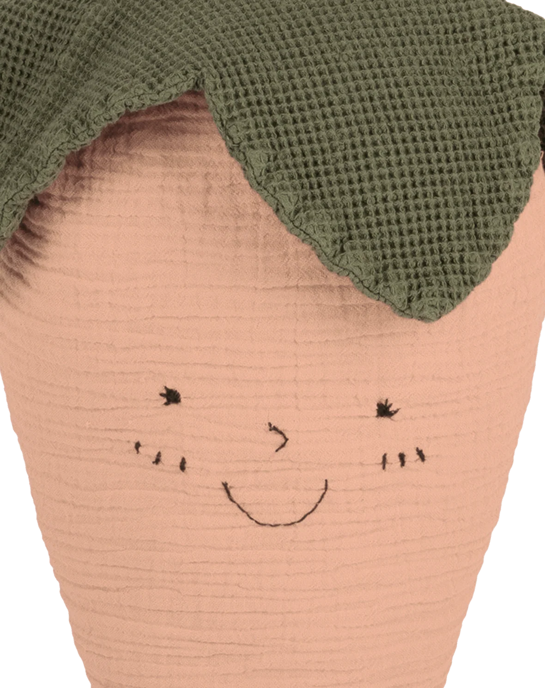 Wabi-Sabi Strawberry Cushion in Powder Pink