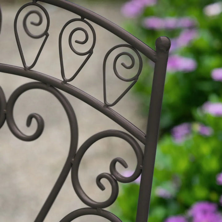 Ensemble table et chaises bistro Amera - Blanc