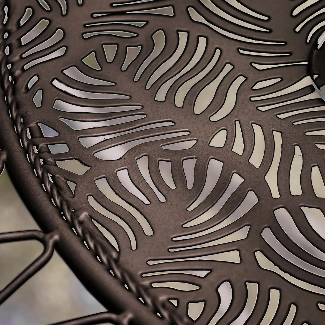 Ensemble table et chaises bistro Amera - Blanc