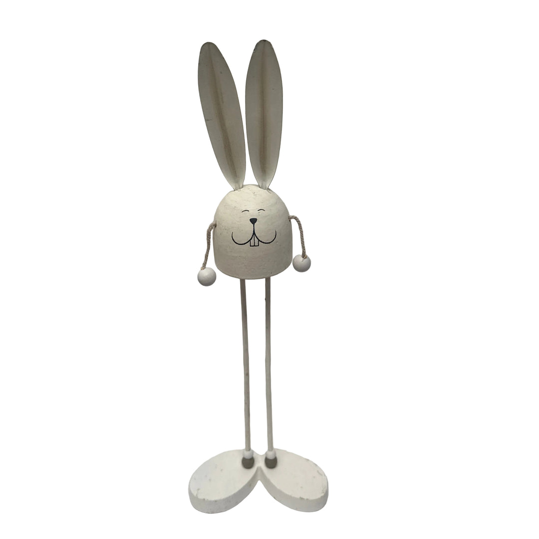 Decorative rabbit figure with long legs