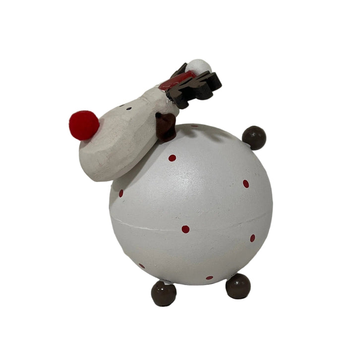 Small Standing Metal Reindeer