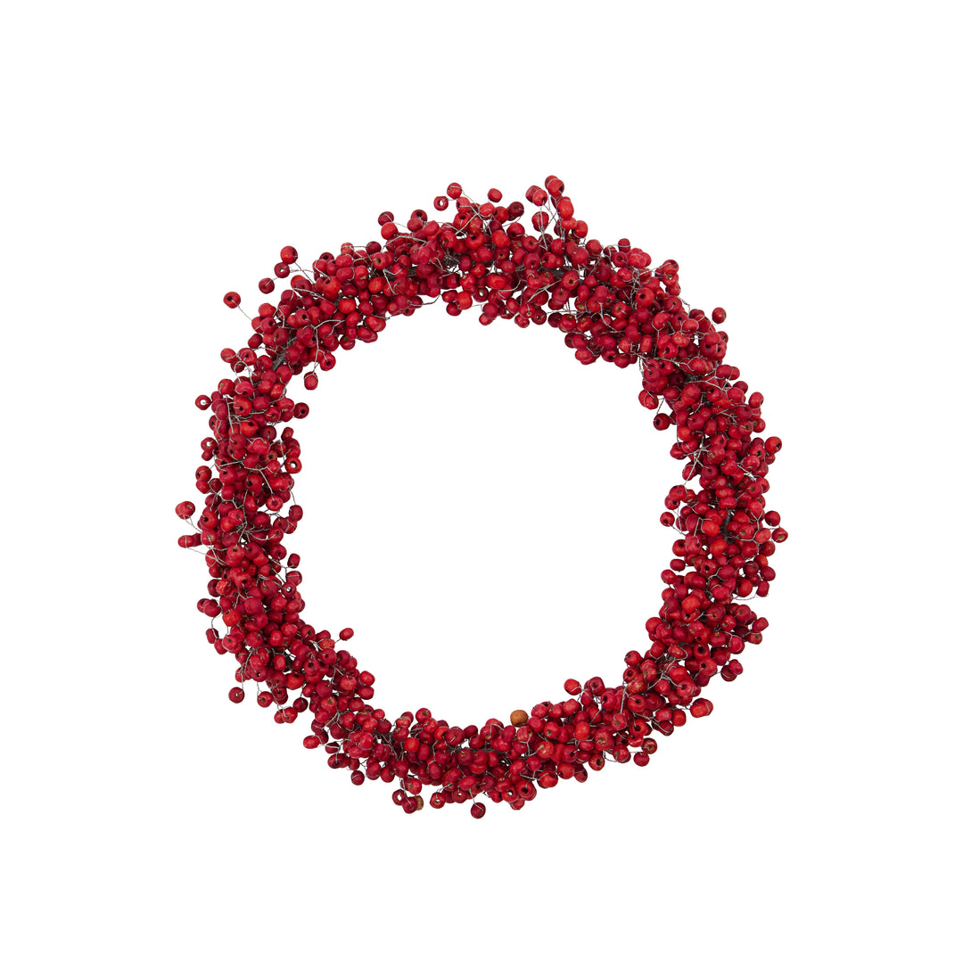 Winter Wreath in Red