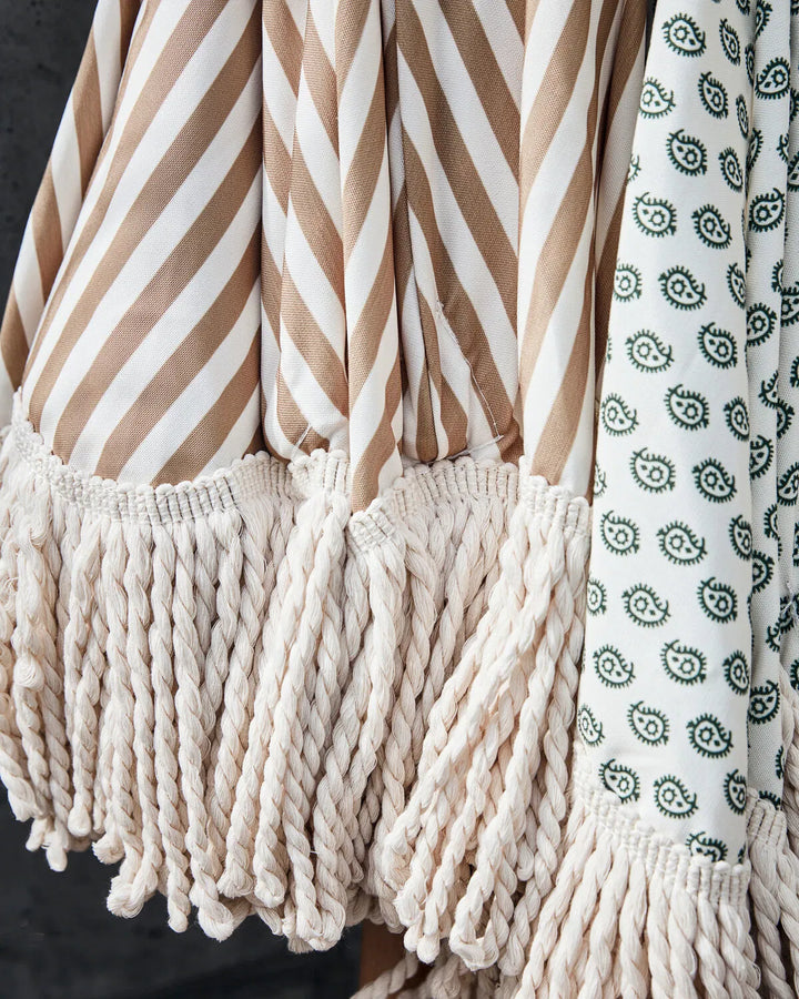 Sand Pinstripe Parasola