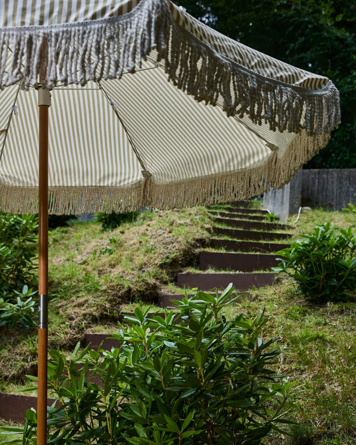 Sand Pinstripe Parasola