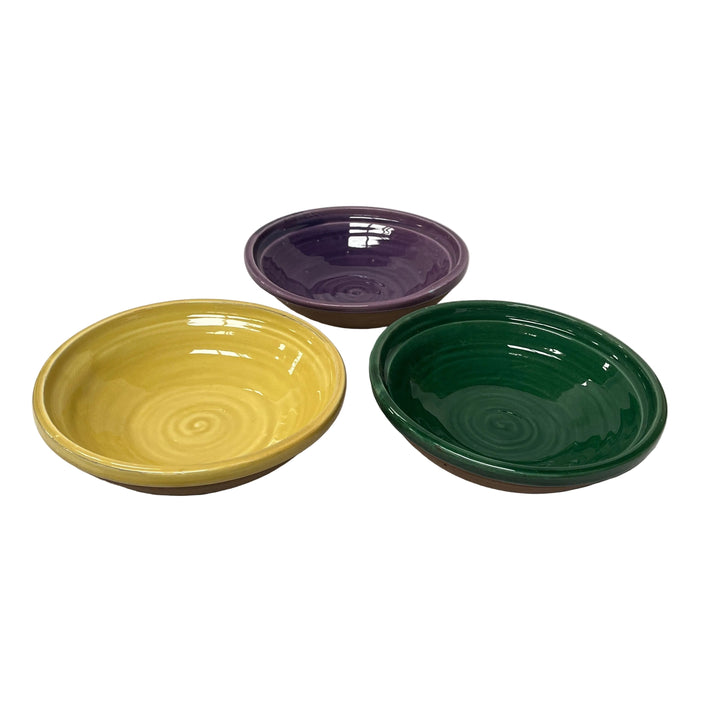 Set of 3 Assorted Coloured Bowls