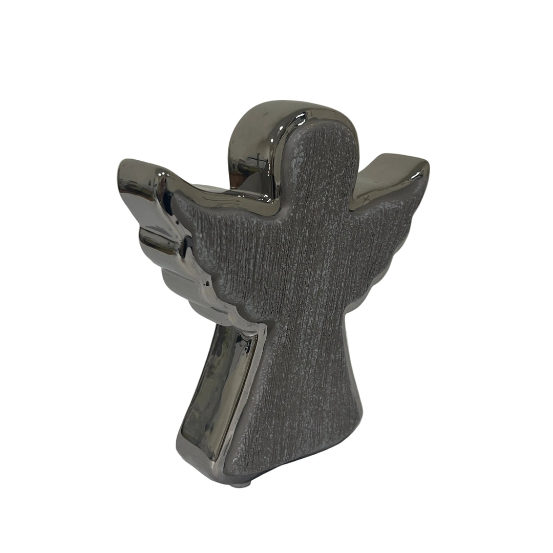 Small Outlined Angel Silver