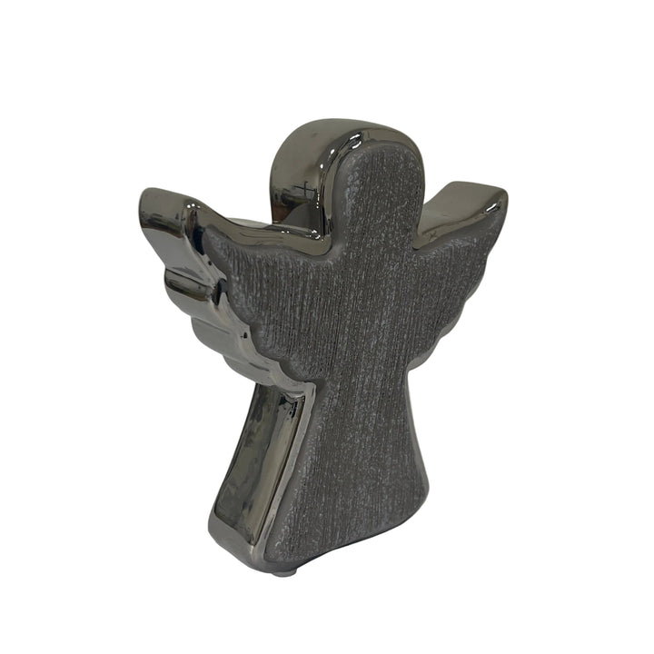 Small Outlined Angel Silver