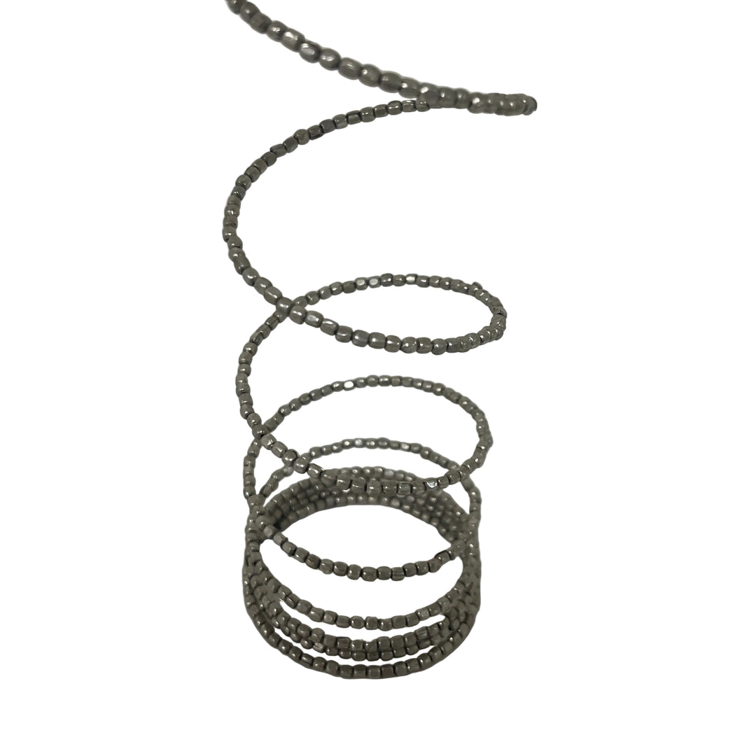 Handmade Metal Layering Bracelet Silver