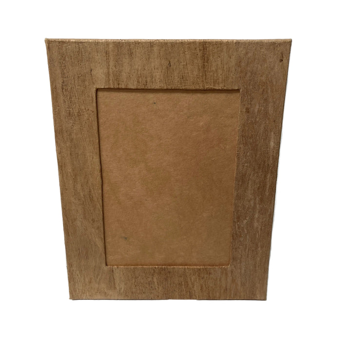Wooden Affect Paper Photo Frame 5x7
